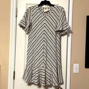 Gently worn Mauve Anthropologie petite dress PS